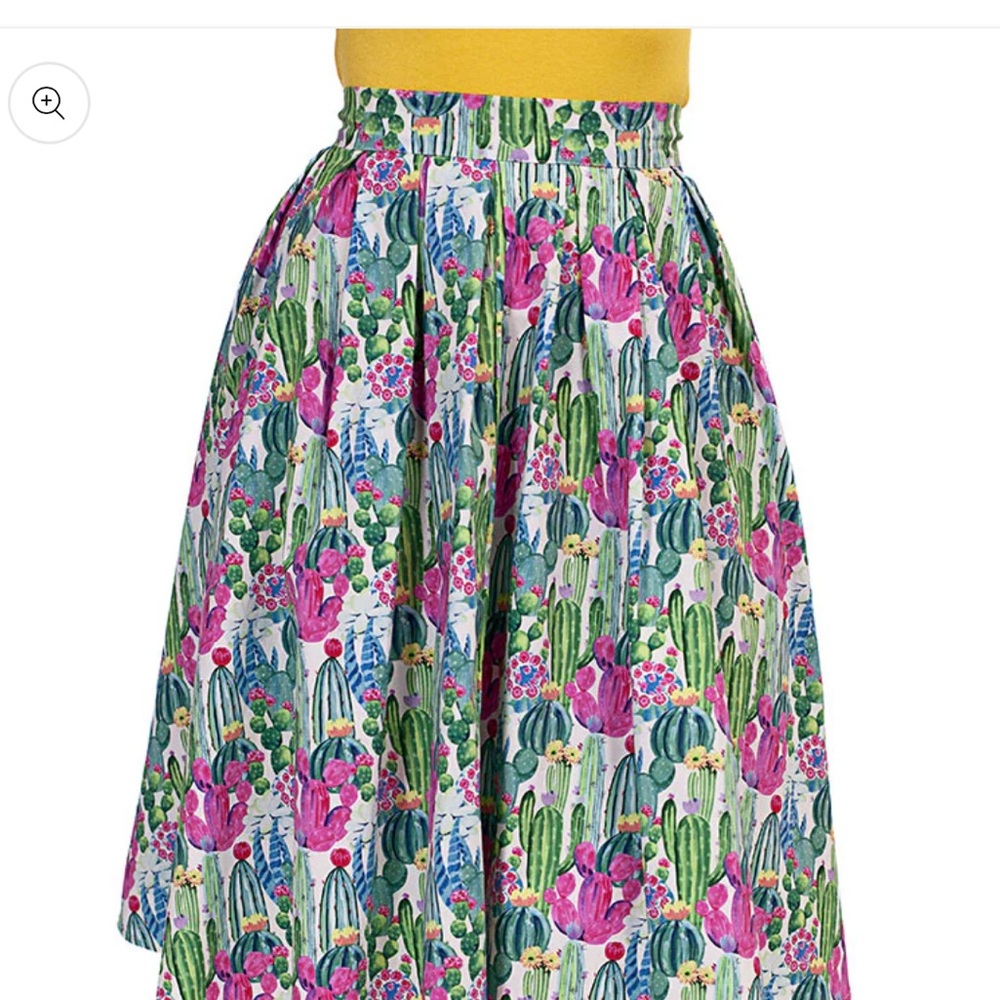 Retrolicious Succulent Skirt